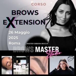 Corso Brows eXtension Roma Maggio 2025