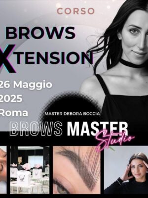 Corso Brows eXtension Roma Maggio 2025