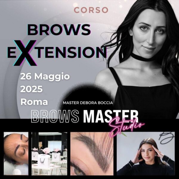 Corso Brows eXtension Roma Maggio 2025